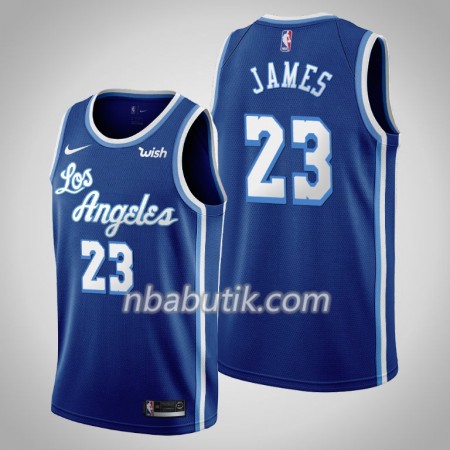 NBA Mænd Trøje Los Angeles Lakers LeBron James 23 Nike 2019-20 Hardwood Classics Swingman
